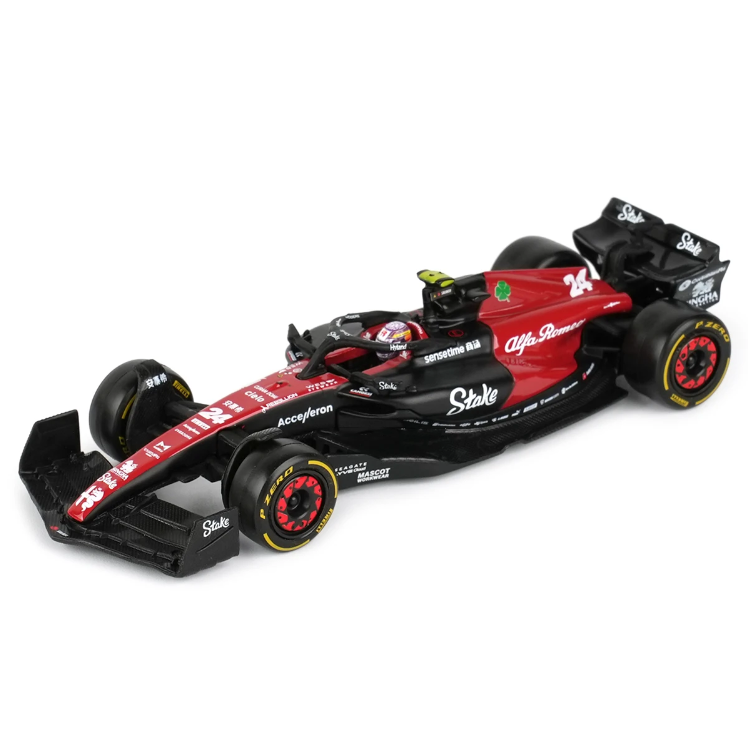 Miniatur Alfa Romeo 2023 C43 #24 – Guanyu Zhou
