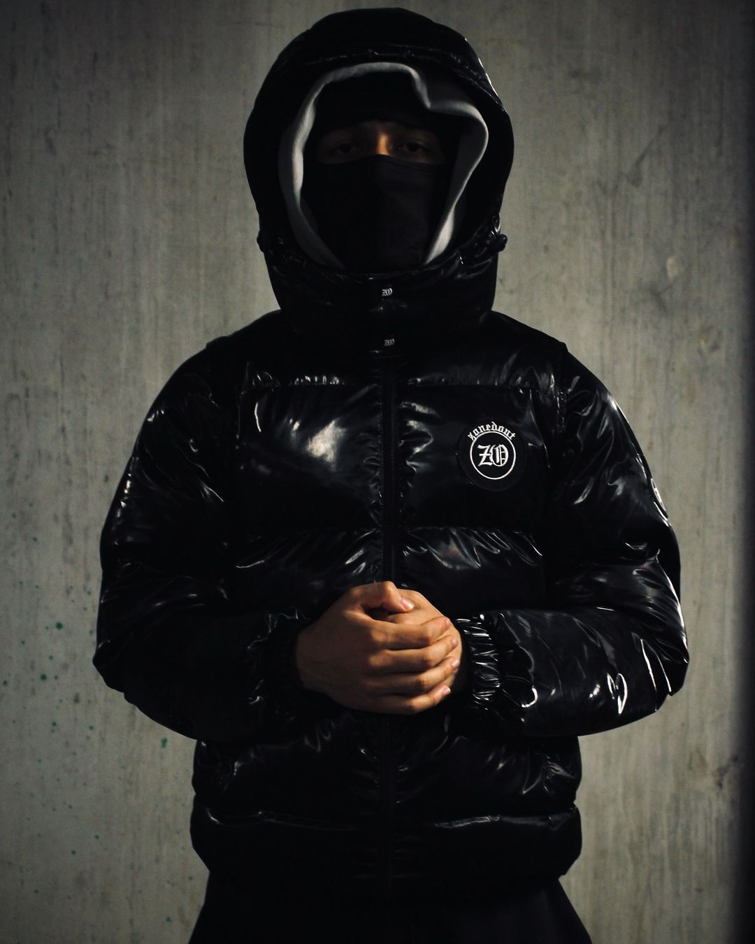 2-in-1-Jacke Puffer - Abnehmbare Kapuze