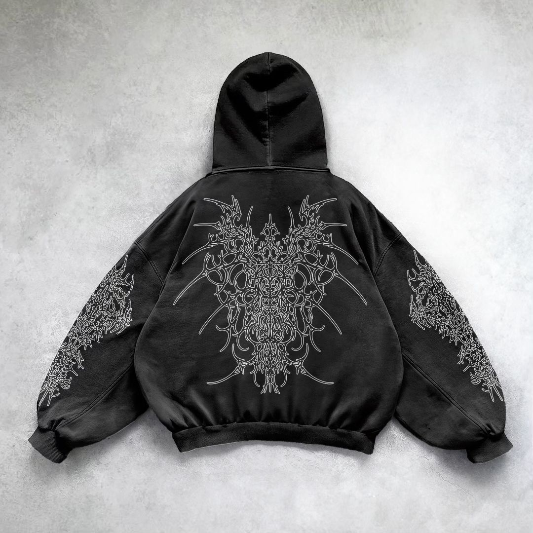 Y2K Streetstyle Hoodie (Under Cloat)
