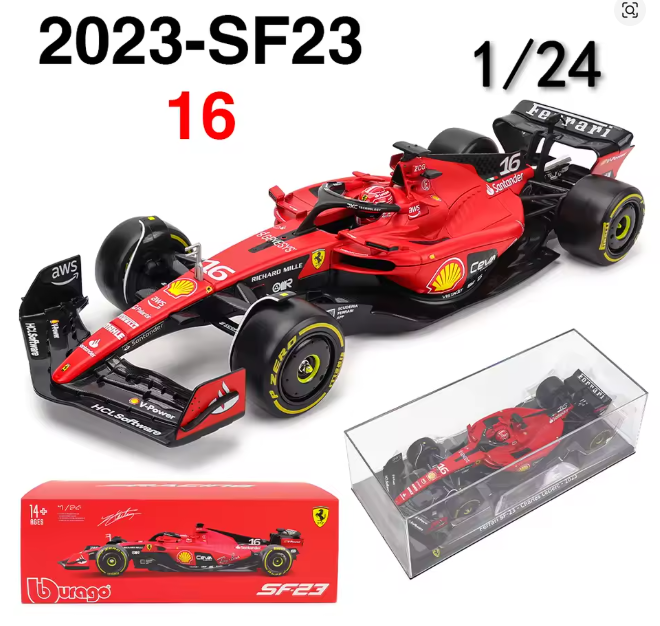 Miniatur Ferrari 2023 SF23 16 – Charles Leclerc