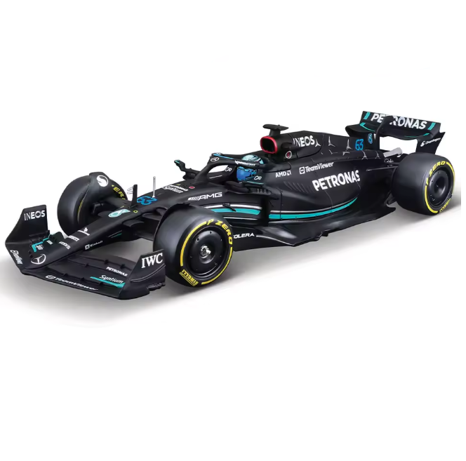 Miniatur Mercedes-AMG W14 2023 #63 – George Russell