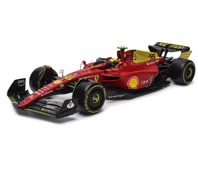 Miniatur Scuderia Ferrari 2022 F1-75 #55 – Carlos Sainz