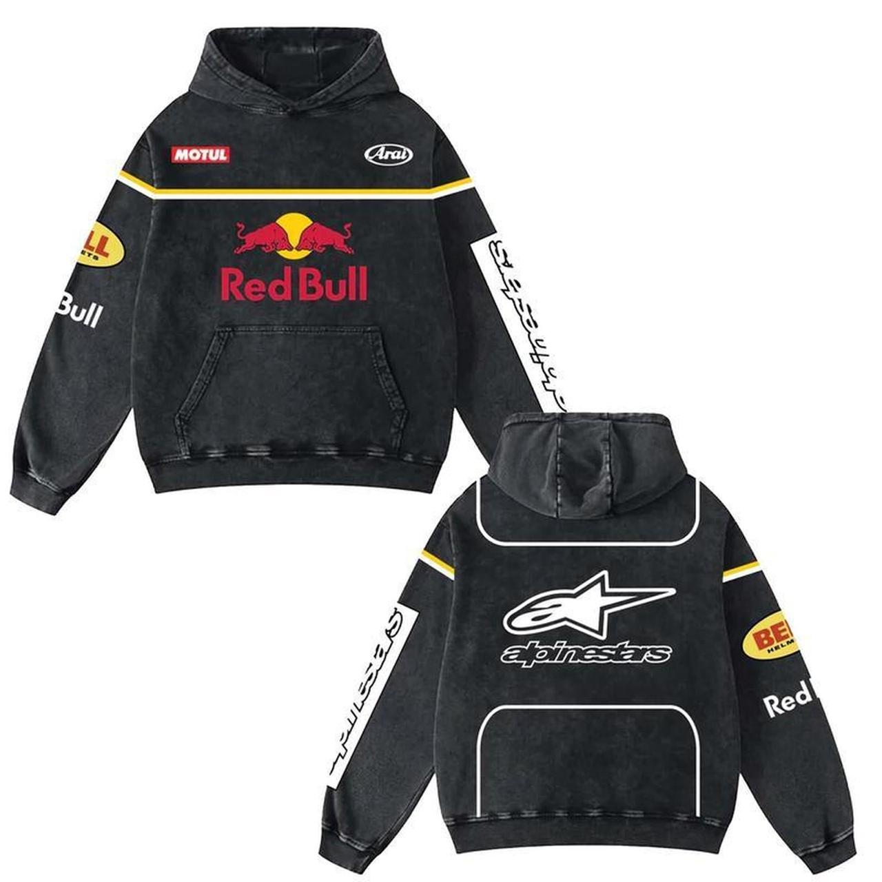 Kapuzenpullover im Used-Motorrad-Stil