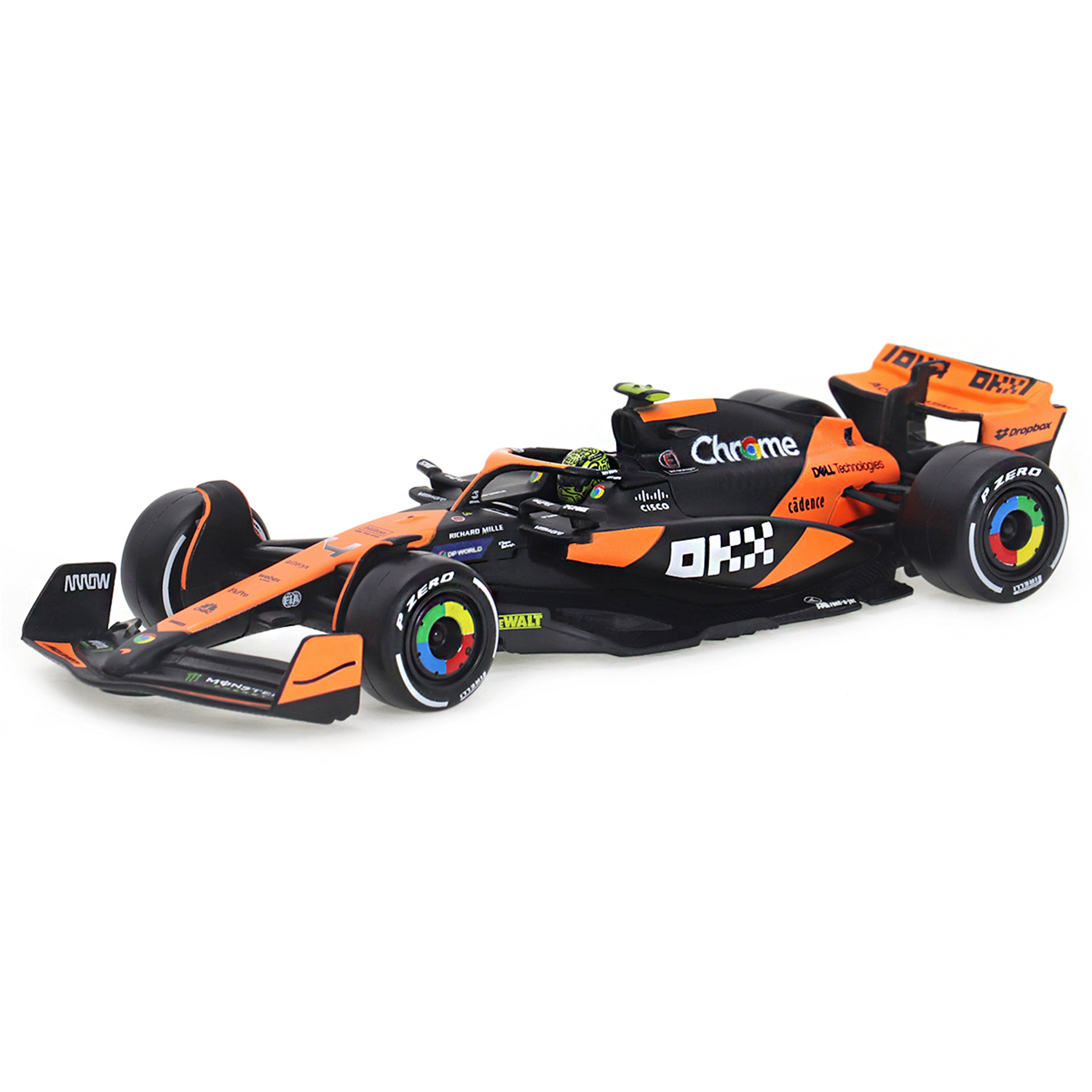 Miniatur McLaren 2024 MCL38 #4 – Lando Norris